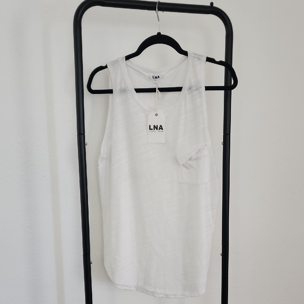 LNA - Women's White Tank Top